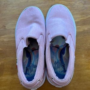 Pink Guy Harvey loafers! Gently used, size 7.5.